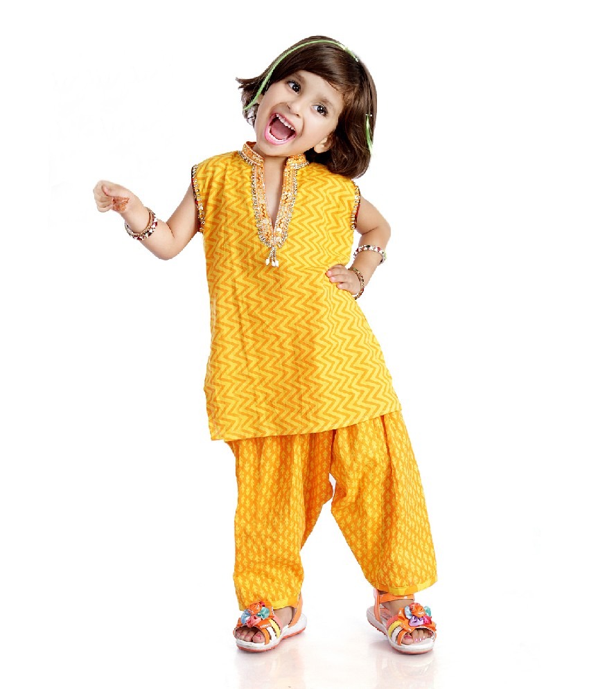 Cotton Wedding Wear Kids Salwar Kameez at Rs 220/piece in Jaipur | ID:  2851732460112