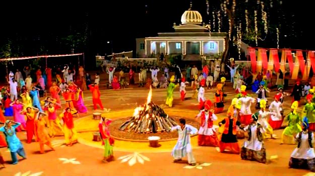 Lohri celebration in India