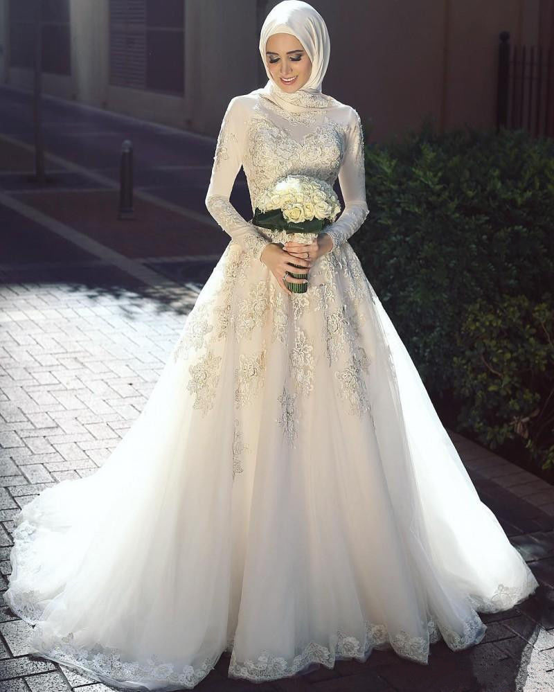 Best hijab outlet wedding dress