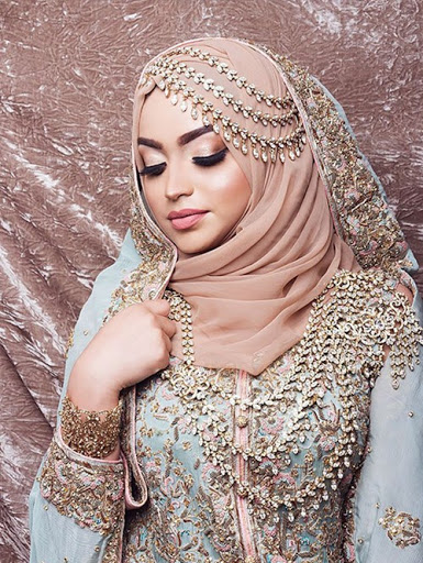 Brides in hijab best sale