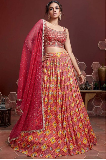 Burgundy Embroidered Bridal Lehenga Set With 2 Dupattas Design by Dolly J  at Pernia's Pop Up Shop 2023