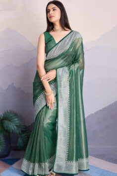 Embrace Elegance with Green Indian Clothes