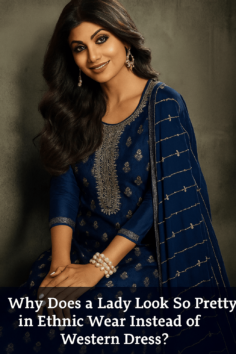 Why Does a Lady Look So Pretty in Ethnic Wear Instead of Western Dress?