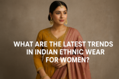 What are the latest trends in Indian ethnic wear for women?