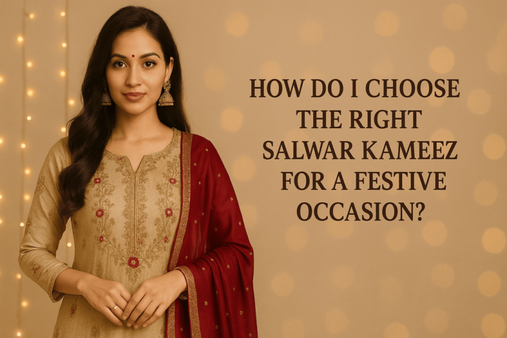 How Do I Choose the Right Salwar Kameez for A Festive Occasion?