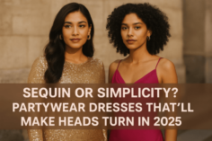 Sequin or Simplicity? Partywear Dresses That’ll Make Heads Turn in 2025