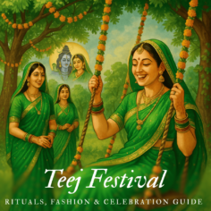 Teej Festival 2025: Rituals, Fashion & Celebration Guide