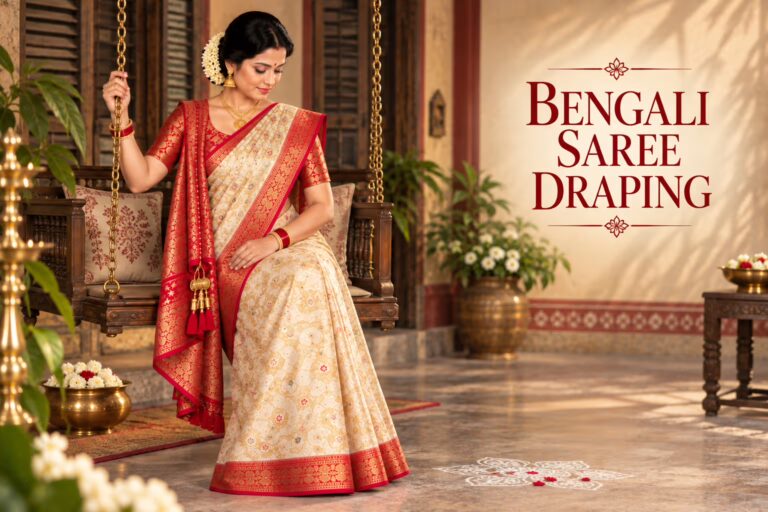 Bengali Saree Draping