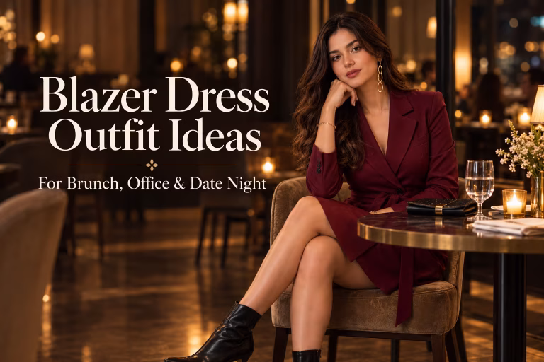 Blazer Dress Outfit Ideas