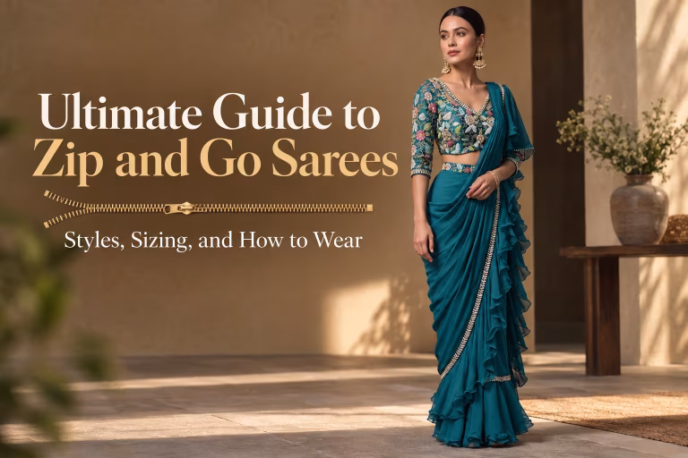 Ultimate Guide to Zip and Go Sarees