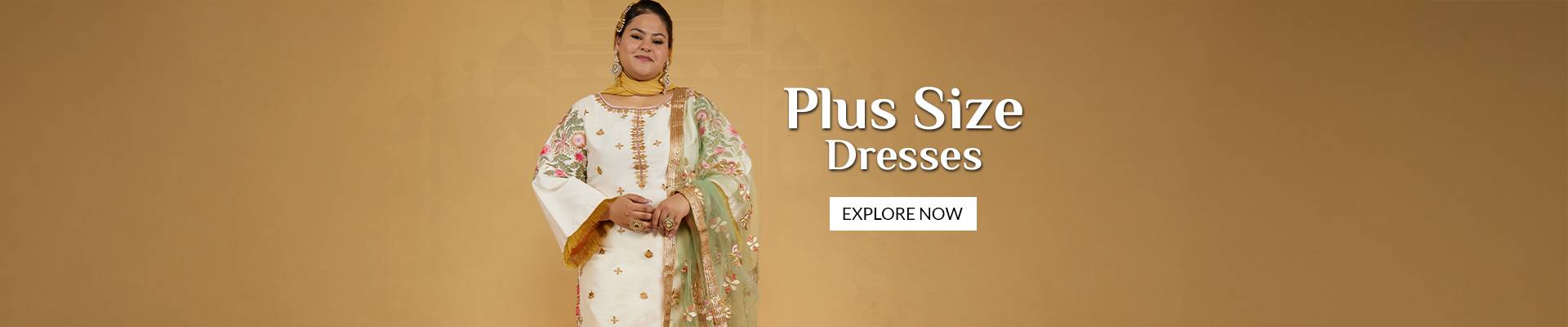 Plus Size Dresses Hero Slider